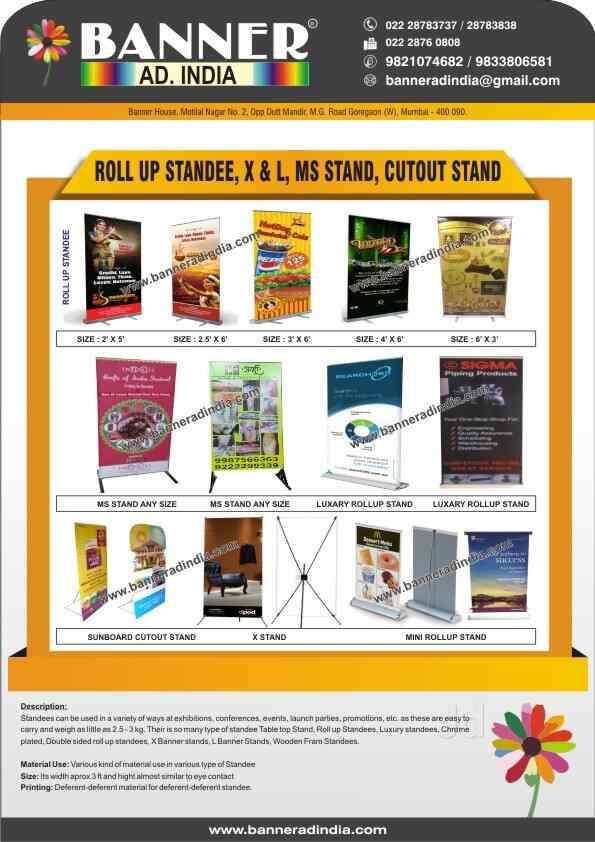Banner Ad India Pvt Ltd Goregaon West Sign Board Manufacturers