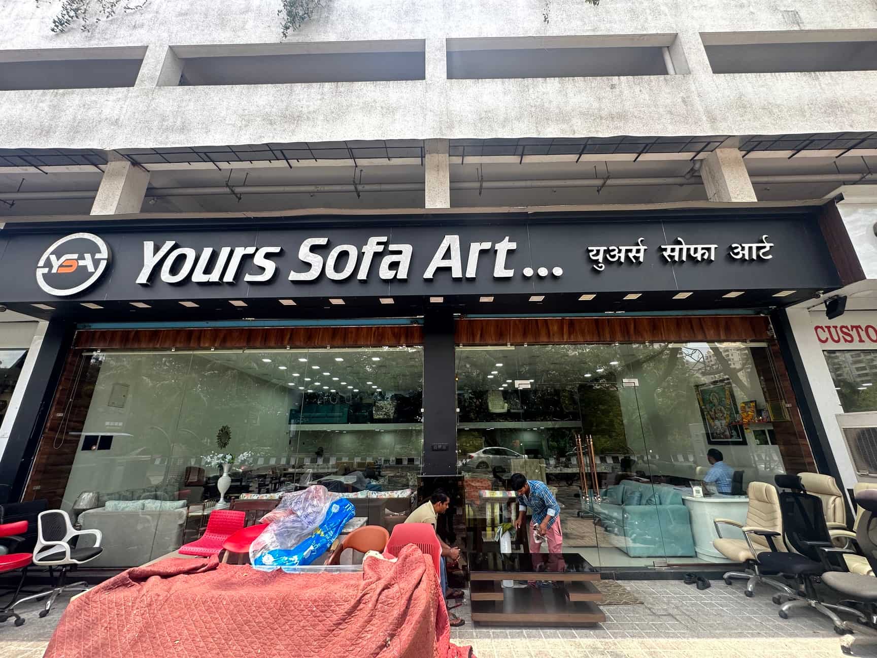 Your Sofa Art Kharghar Baci Living Room