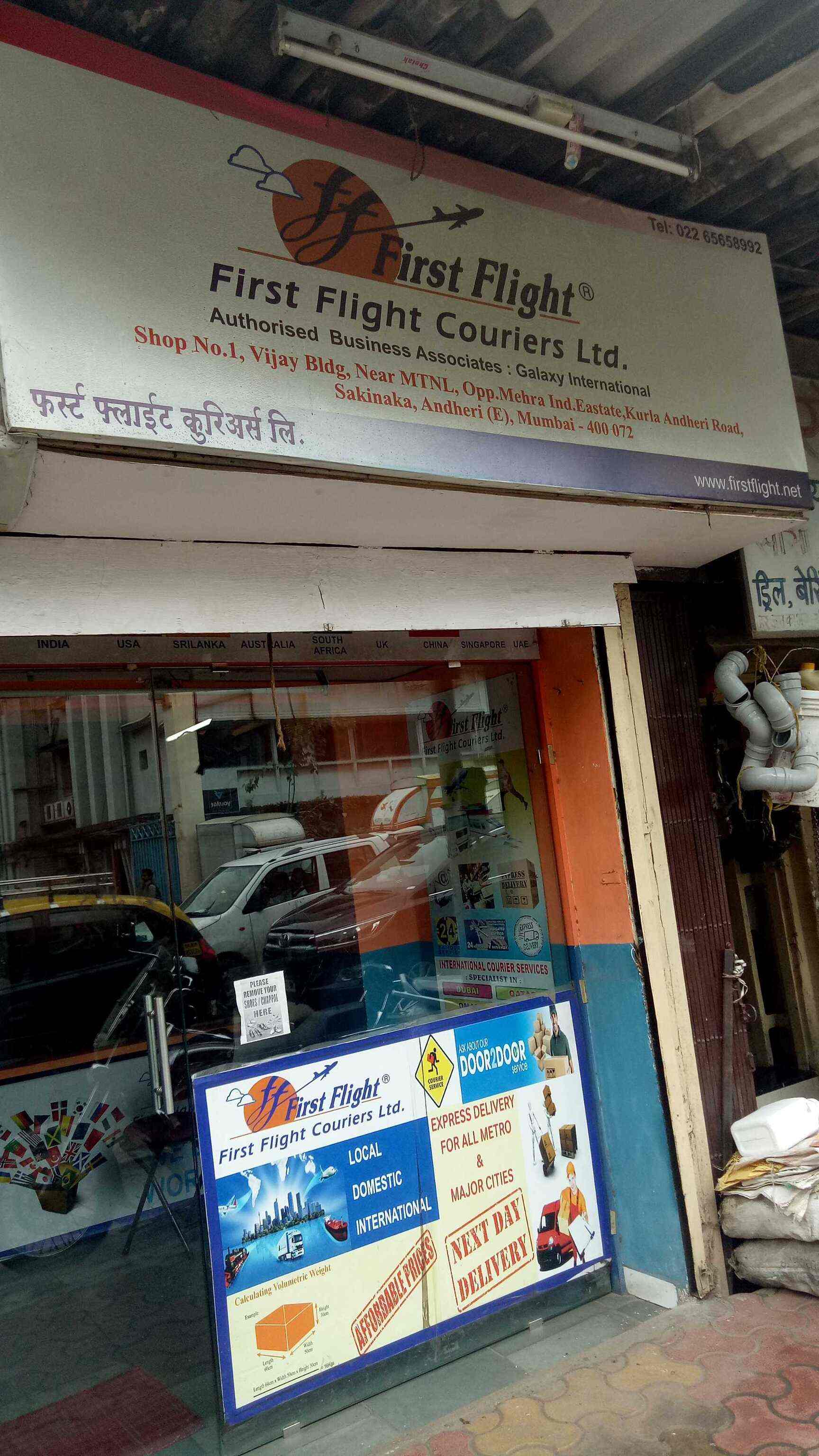 First Flight Couriers Ltd Sakinaka Courier Services In Mumbai Justdial