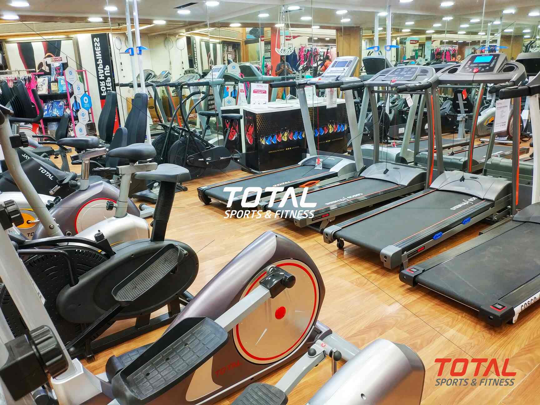 total sports treadmill