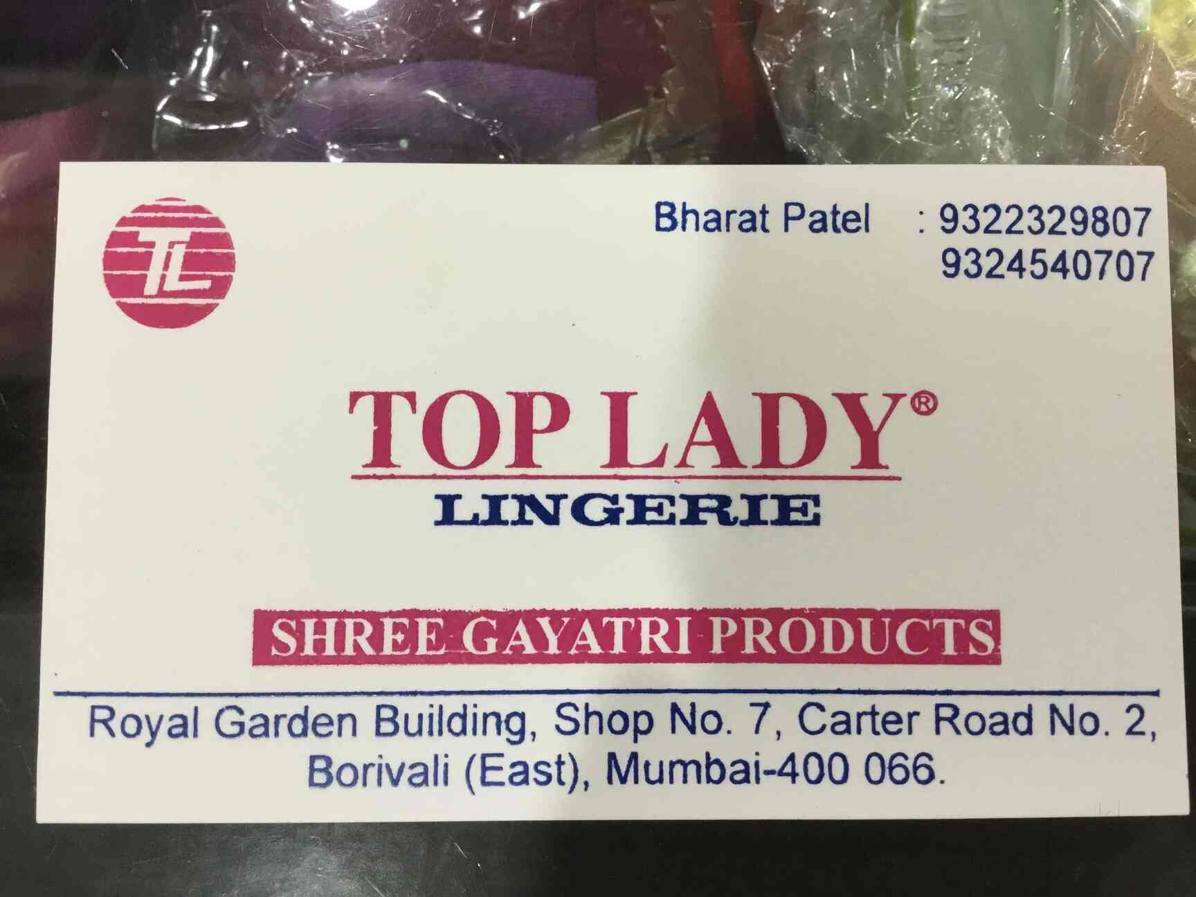 top lady lingerie