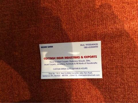 Cottage India Industries Exports Santacruz West Saree