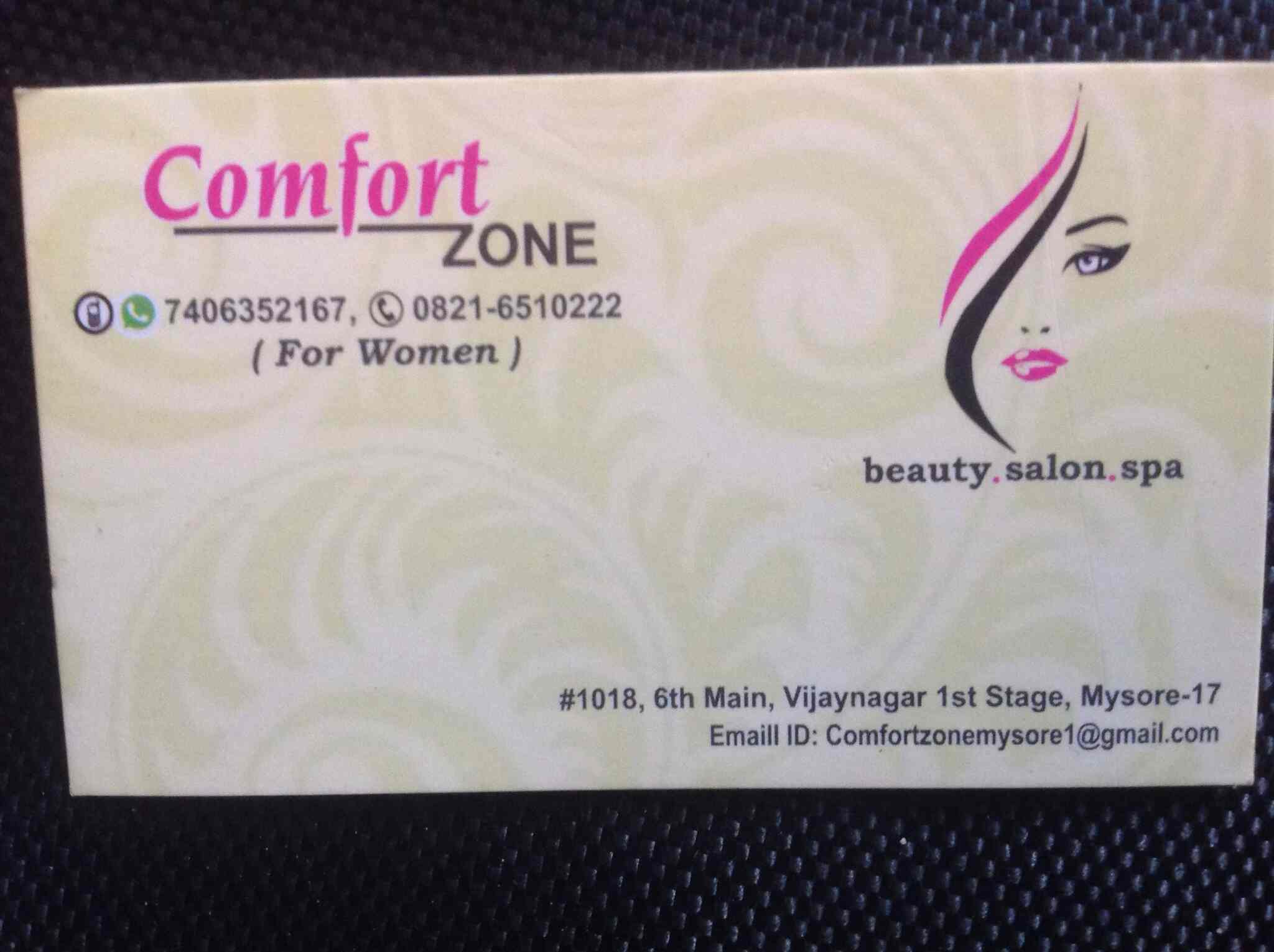 Comfort Zone Beauty Parlour For Family Salon And Spa Vijaynagar