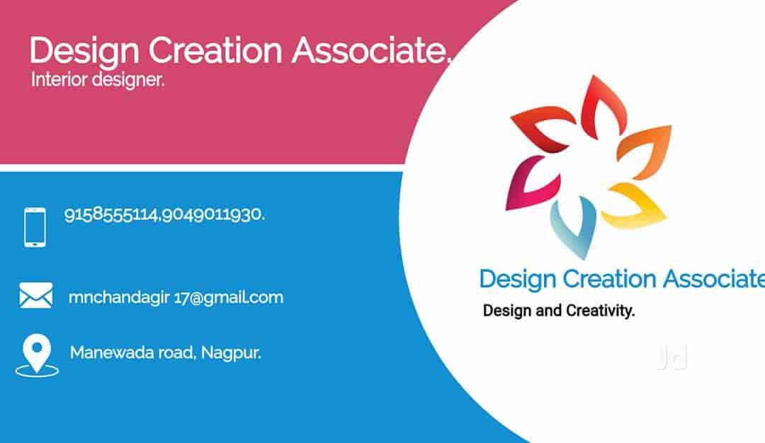 Visiting Card - Design Creation Associates Images, Manewada Road, Nagpur - Interior Designers