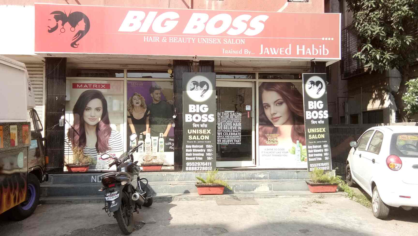 Big Boss Unisex Salon Canada Corner Beauty Spas In Nashik Justdial Started by harish gulabchand bhatia in the 1980's, big boss became a notable name in every household and the entertainment circuit. big boss unisex salon canada corner
