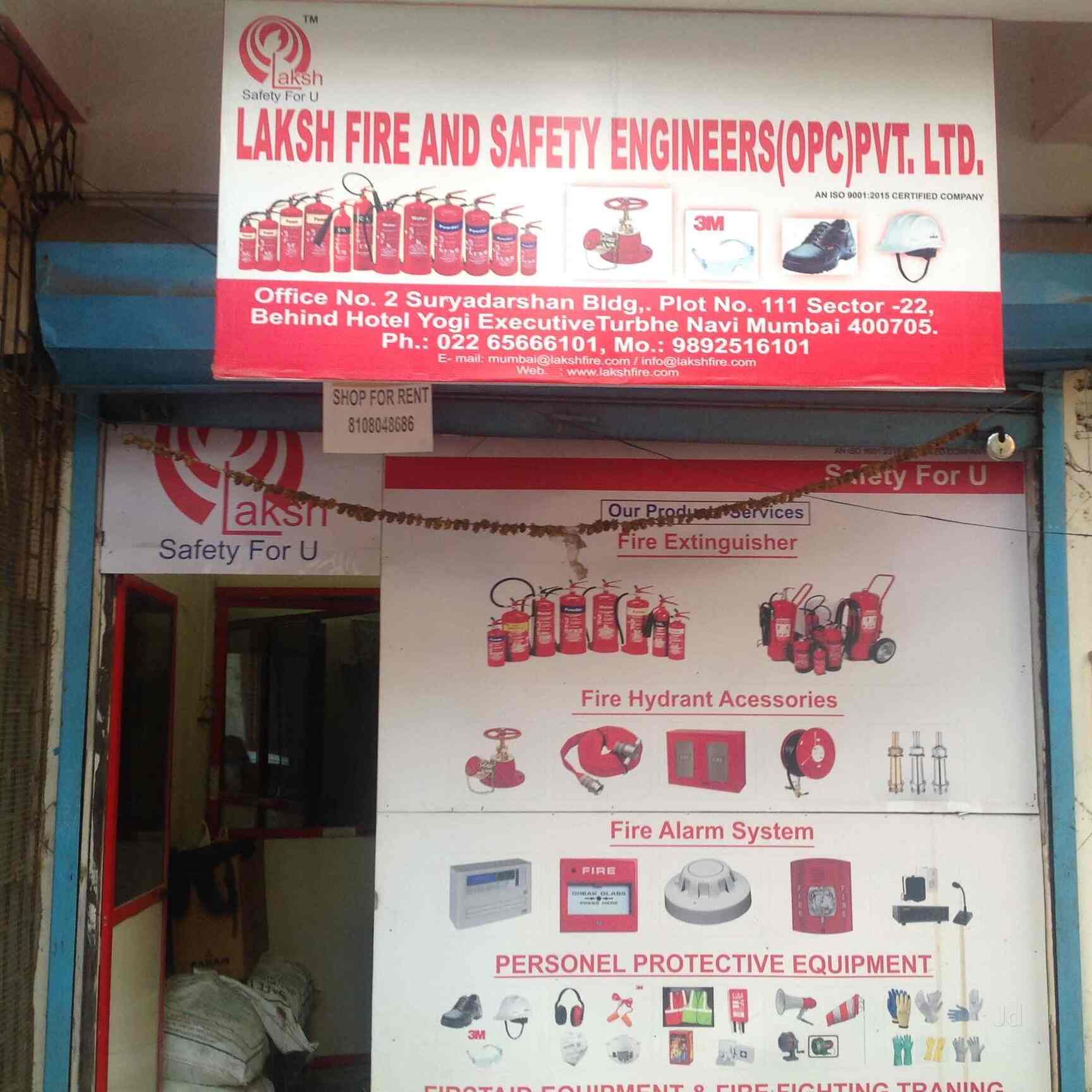 Laksh Fire And Safety Engineers Pvt Ltd Turbhe Fire