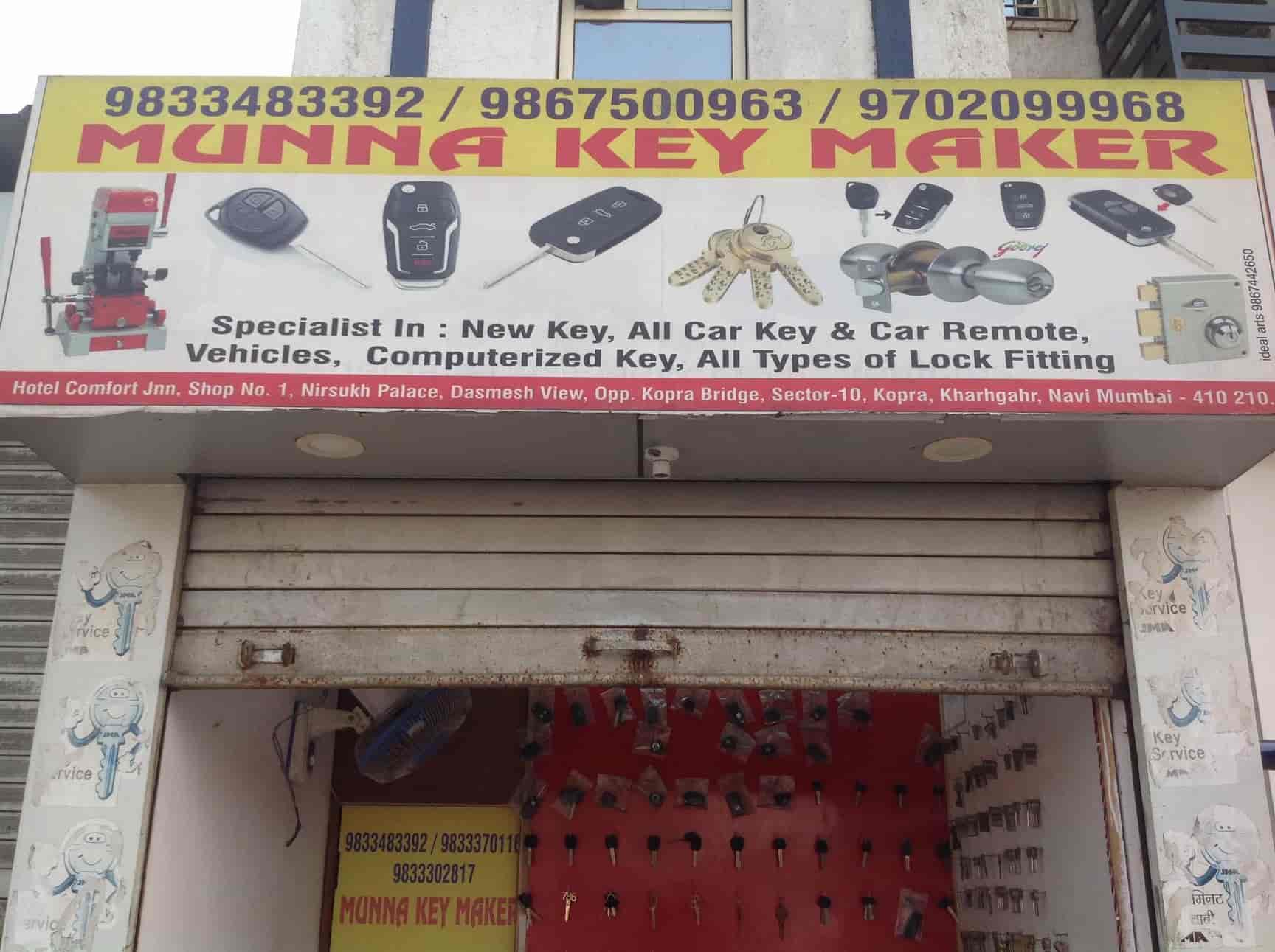 Munna Key Maker Kharghar Sector 10 Duplicate Makers In Mumbai Munna Key Maker Kharghar Sector 10 Duplicate Makers In Mumbai Justdial