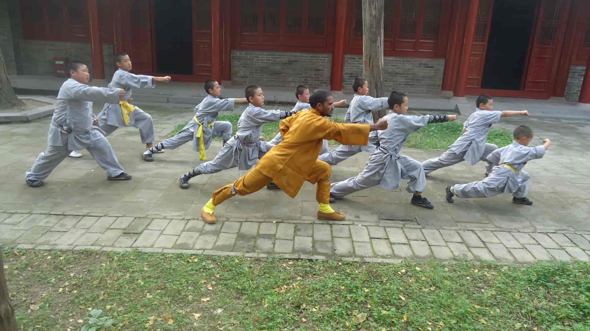 india shaolin temple kungfu