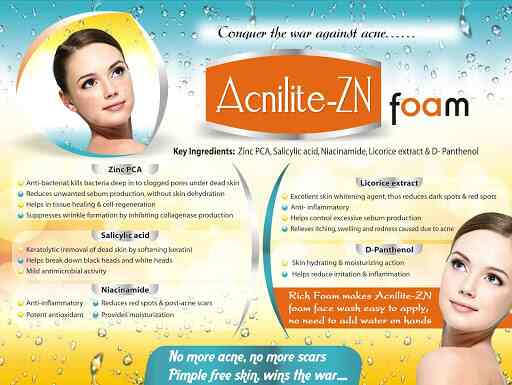 acnilite zn face wash