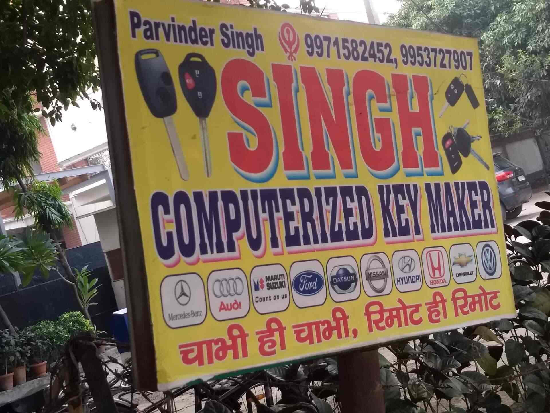Singh Computerised Key Maker Noida Sector 26 Duplicate Key