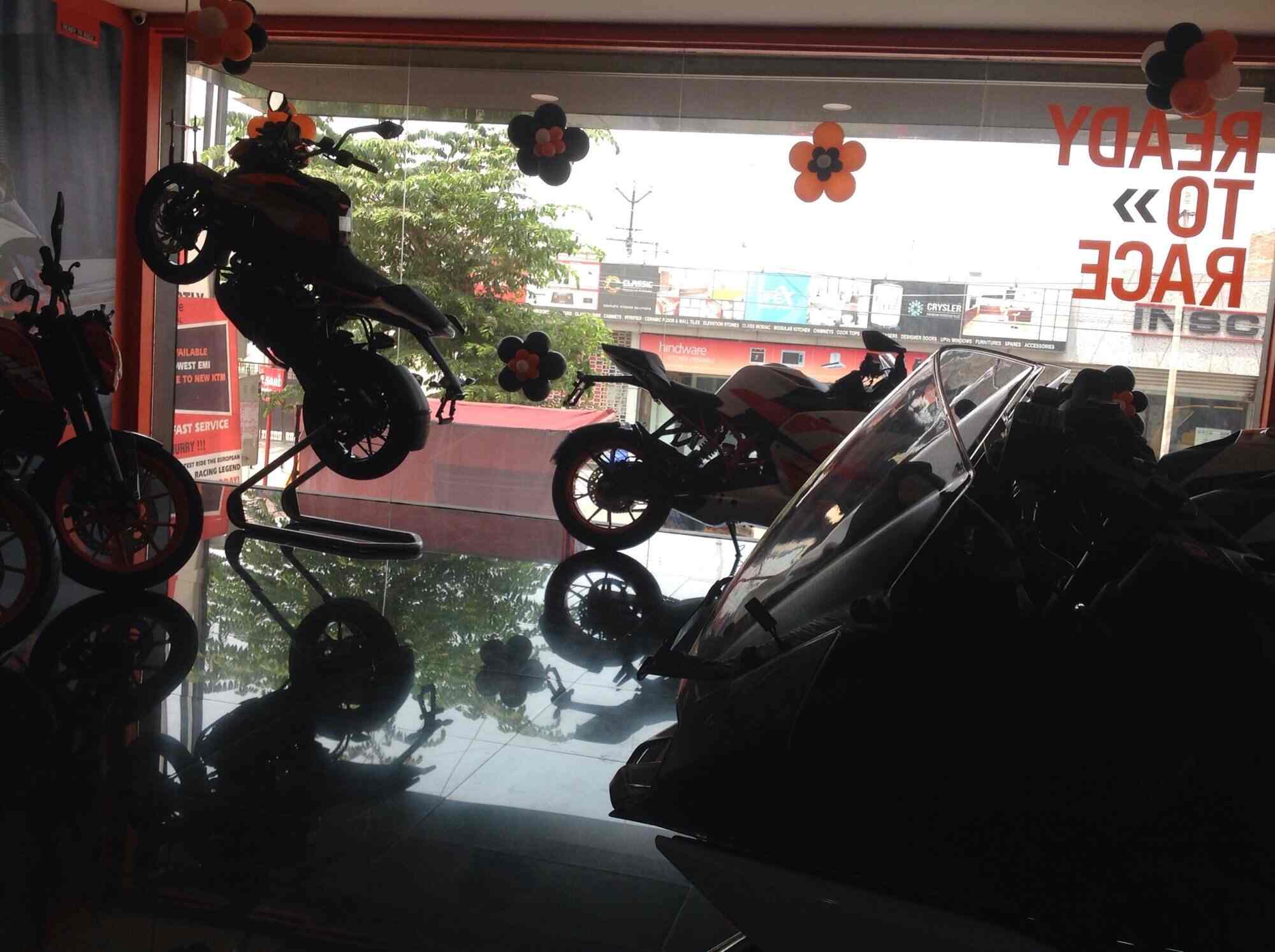 KTM Showroom \u0026 Service Centre, Behind 