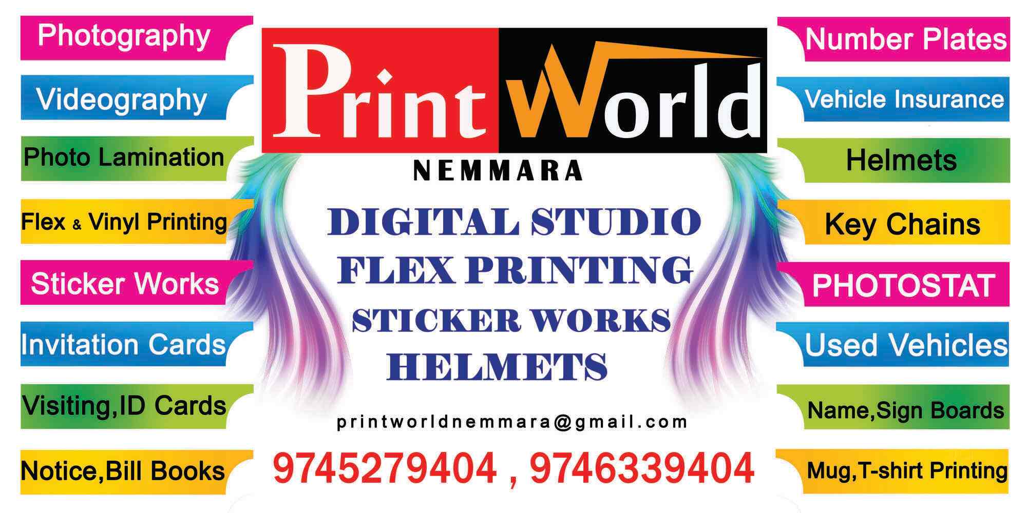 Print World Nemmara Nemmara Flex Printing Services In Palakkad Justdial