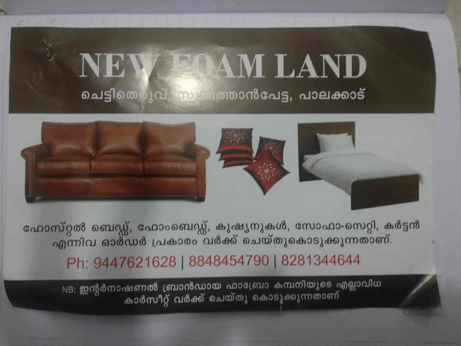 New Foam Land Palakkad Ho Sofa Set Repair Services In