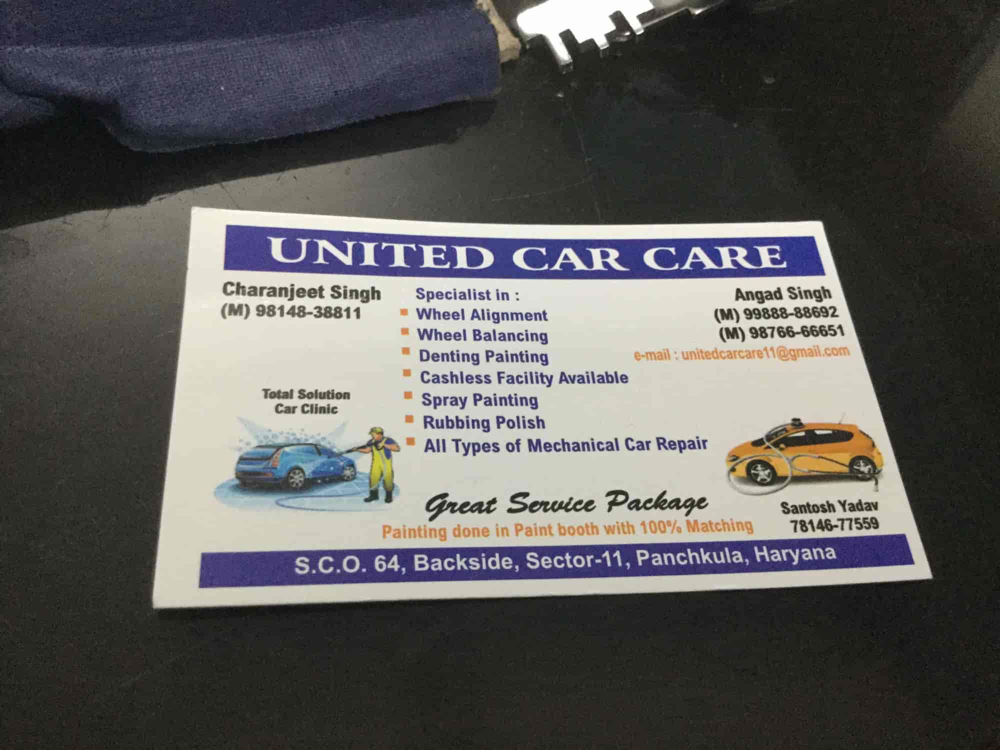 United Car Care >> United Car Care Panchkula Sector 11 Computerised United Car Care >> United Car Care Panchkula Sector 11 Computerised
