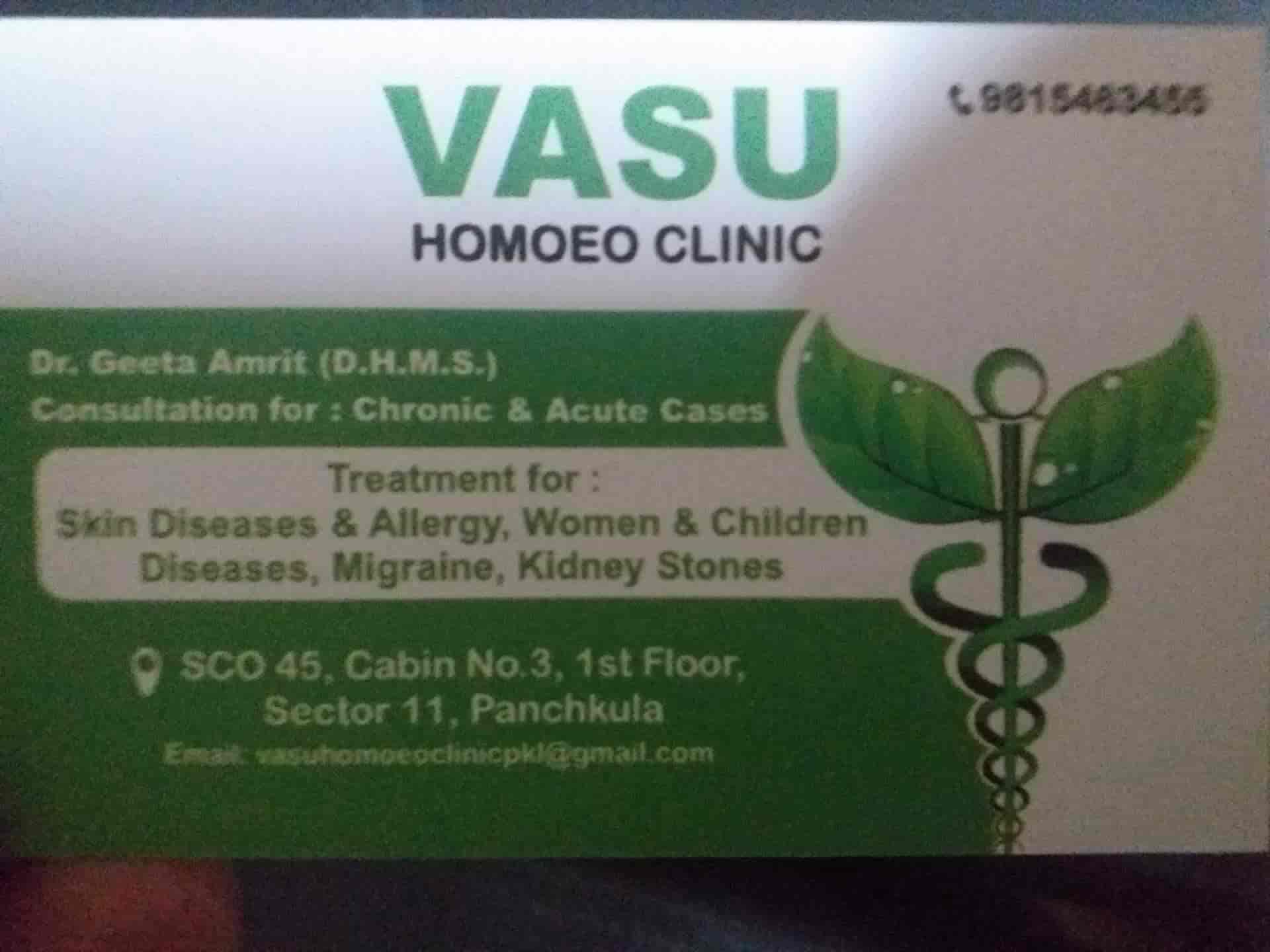 Vasu Homeo Clinic Homeopathic Doctors Book Appointment Online
