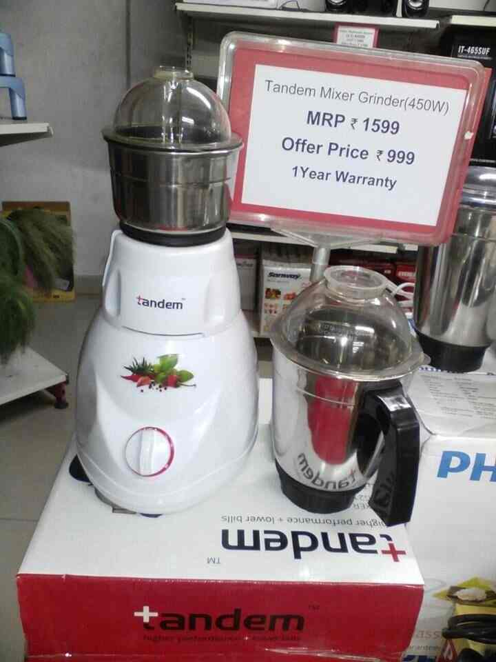 tandem mixer grinder vishal mega mart price