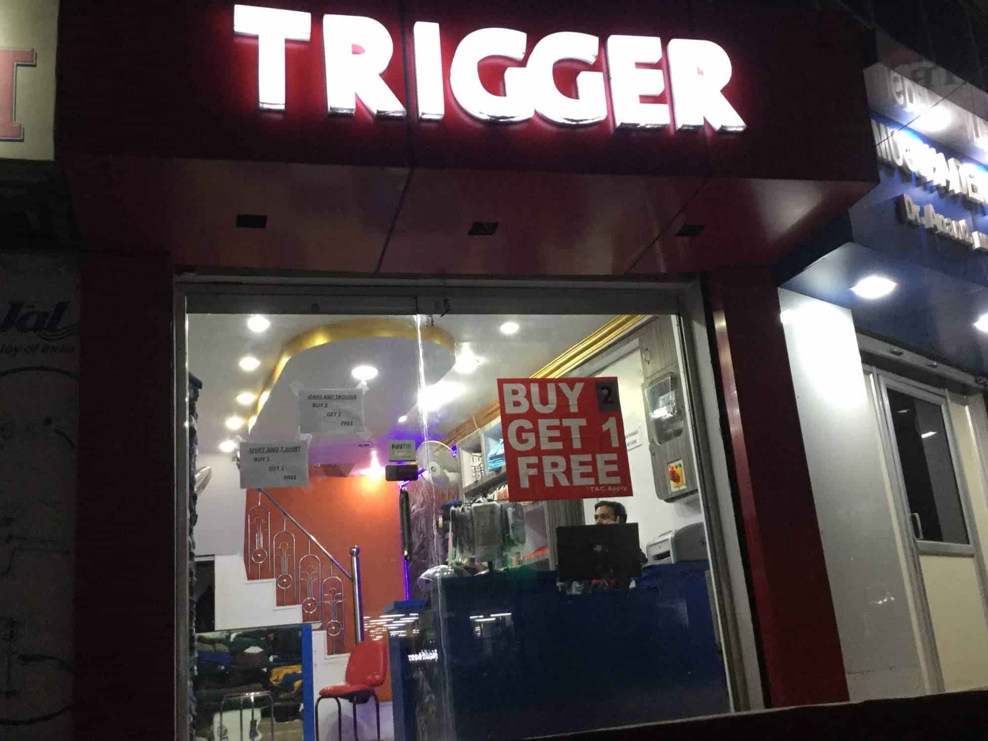 trigger jeans showroom