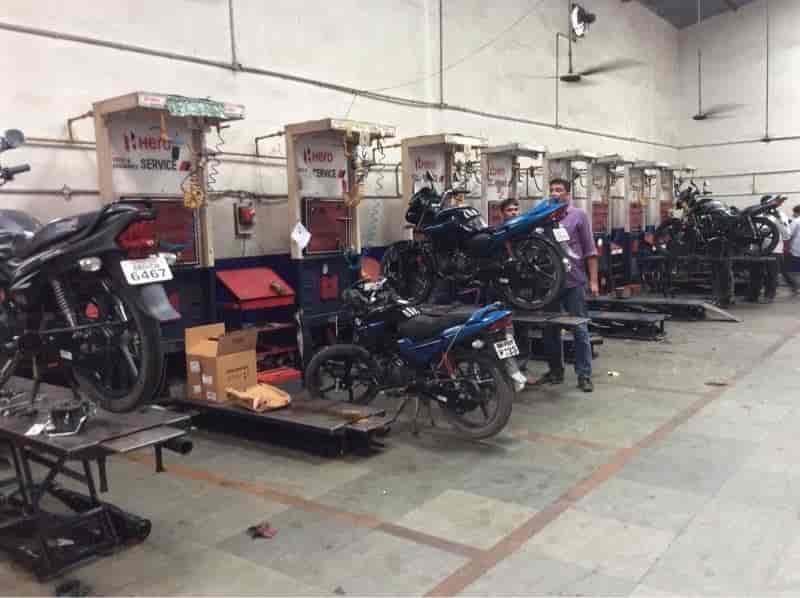 hero showroom service centre near me