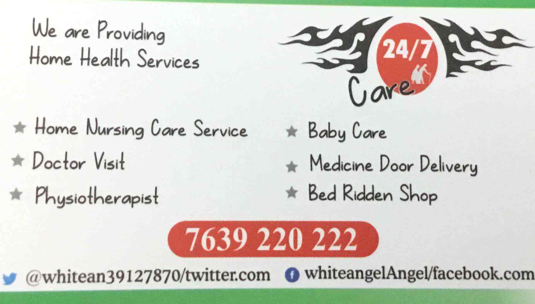 White Angel Home Health Care Home Nursing Services Book