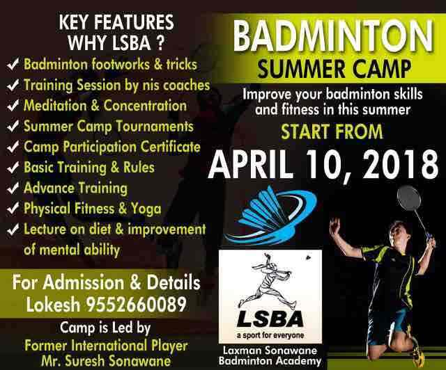 Badminton Pune Coaching
