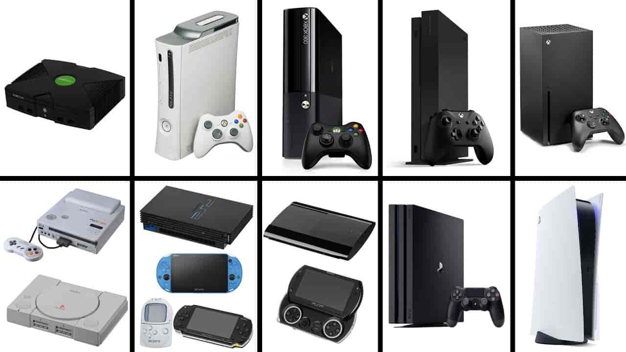 All Playstation Consoles