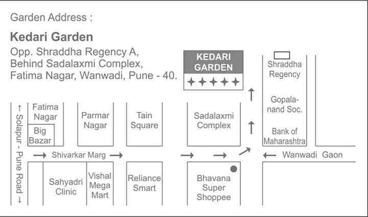 Fatima Nagar Pune Map Kedari Garden, Fatima Nagar-Wanowrie - Banquet Halls In Pune - Justdial