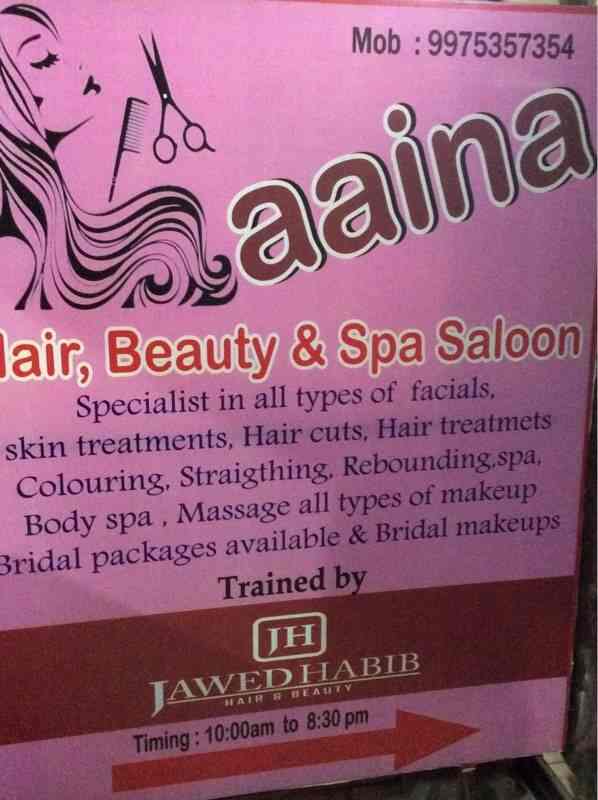 Aaina Hair Beauty And Spa Saloon Pimpri Beauty Spas In Pune Justdial