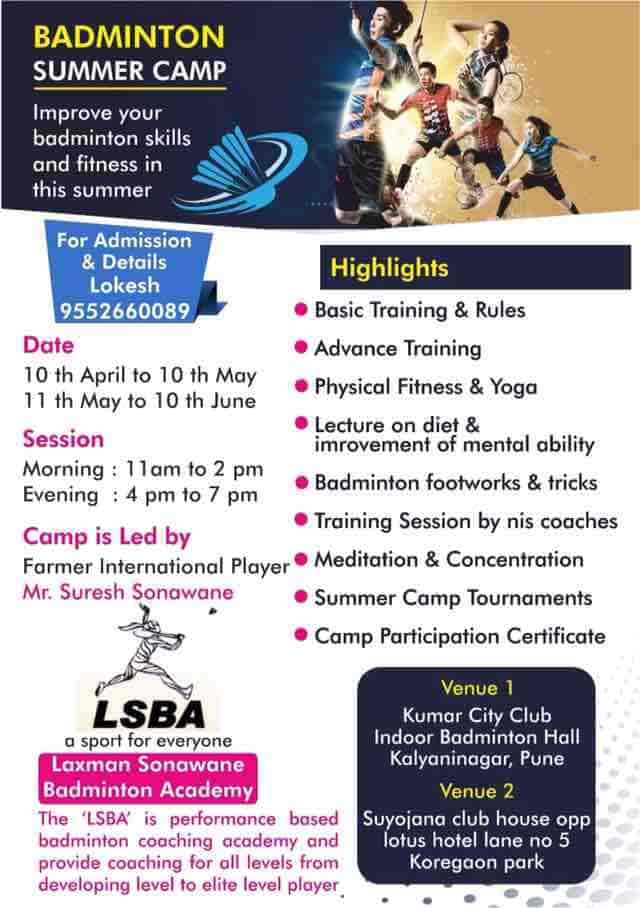Badminton Pune Coaching