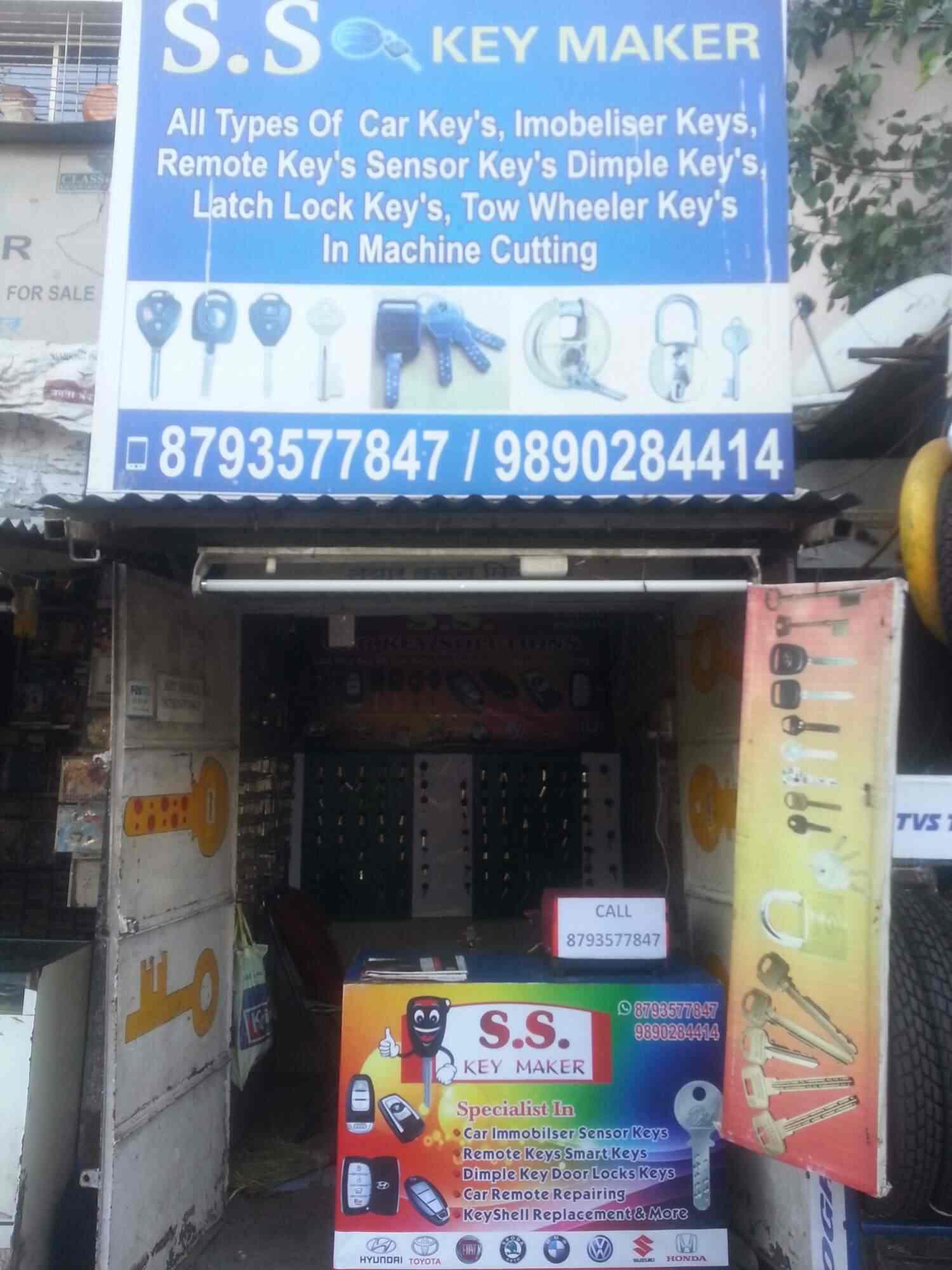 S S Key Maker Sahakar Nagar Parvati Darshan Duplicate Key