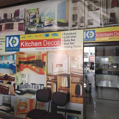 kitchen decor, avanti vihar - wall paper dealers in raipur