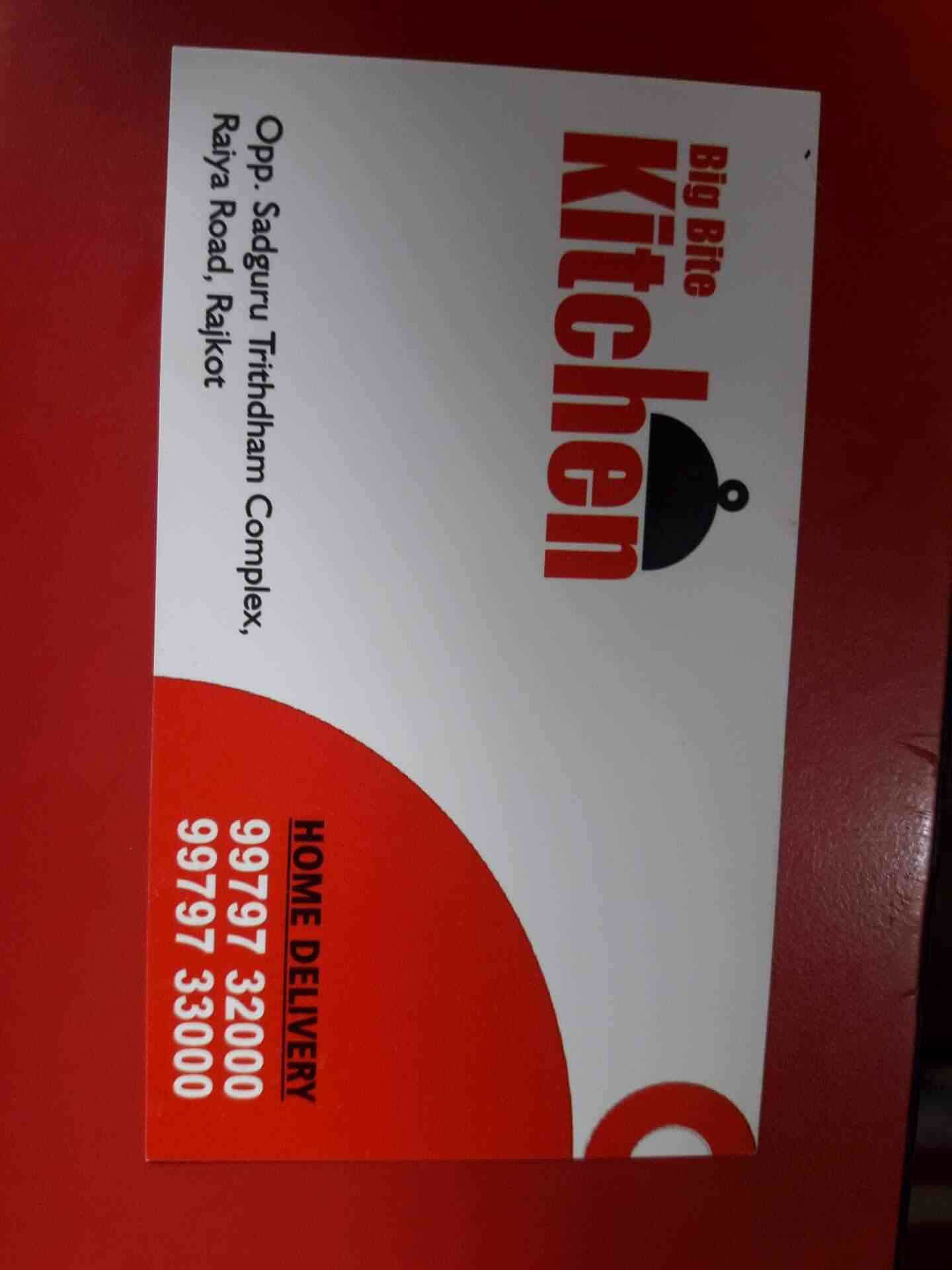 Big Bite Kitchen Rajkot Raiya Road Rajkot North Indian Fast Food Cuisine Restaurant Justdial