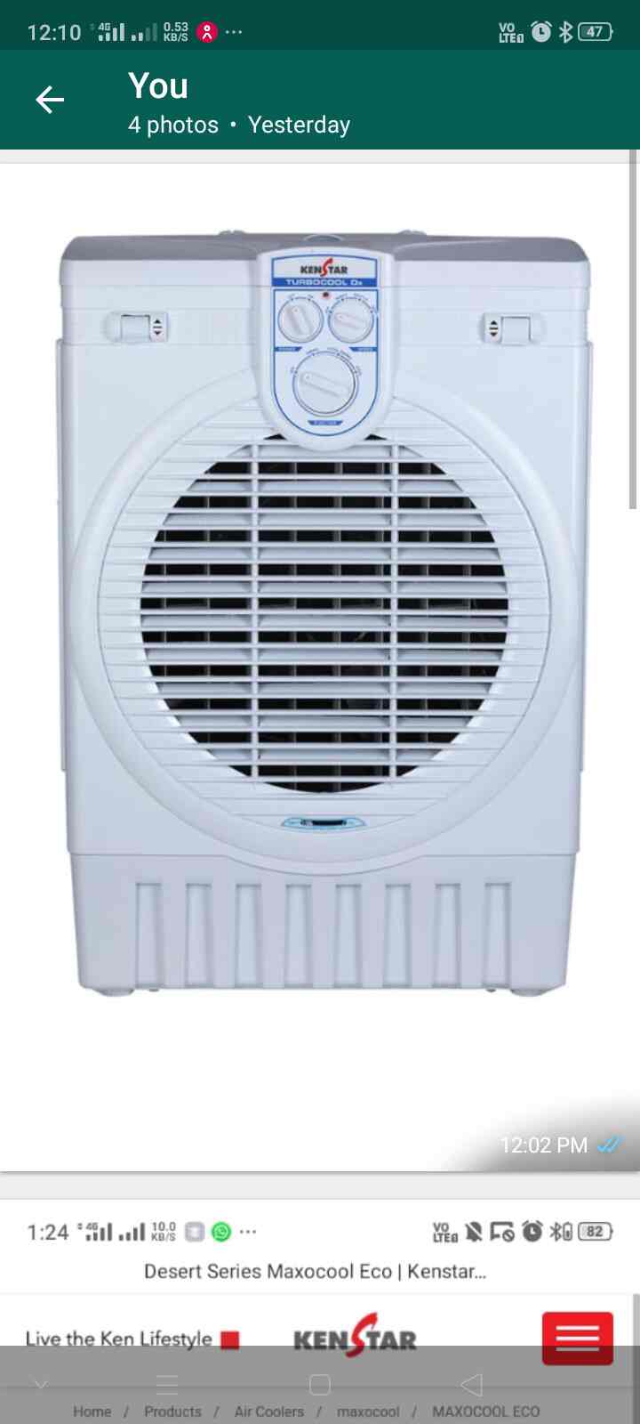 kenstar maxocool eco