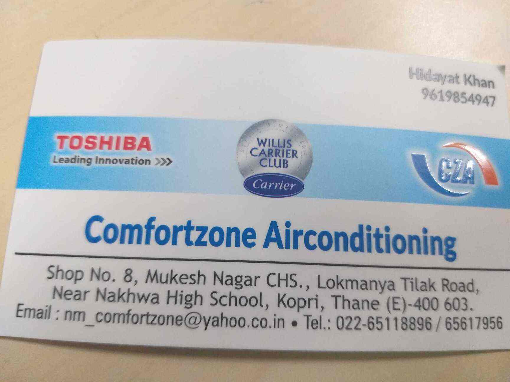 Comfortzone Airconditioning Thane East Ac Dealers In Thane