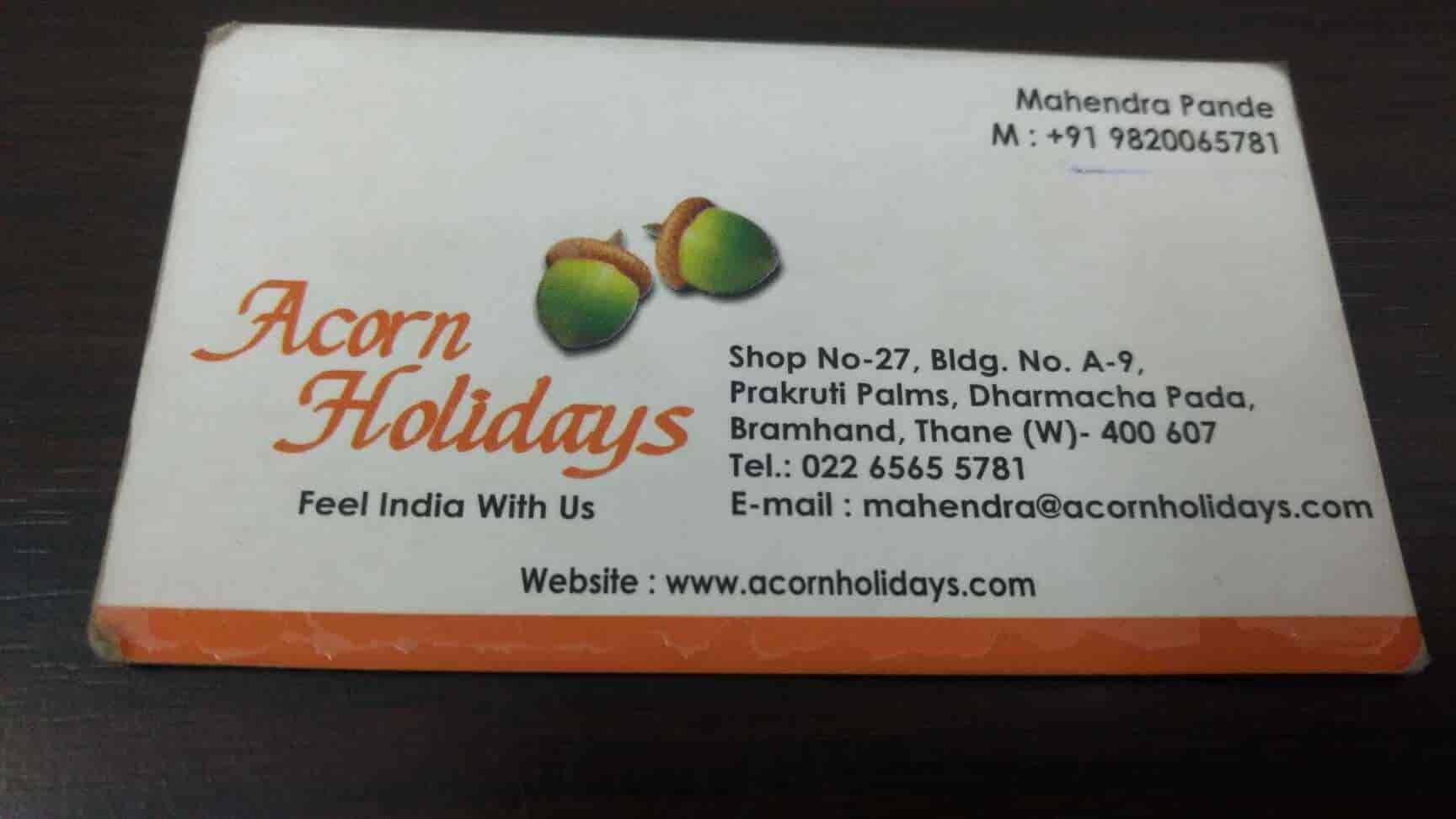 Acorn Holidays Thane West Tour Packages In Thane Mumbai Justdial Looking for doctors in thane? acorn holidays thane west tour