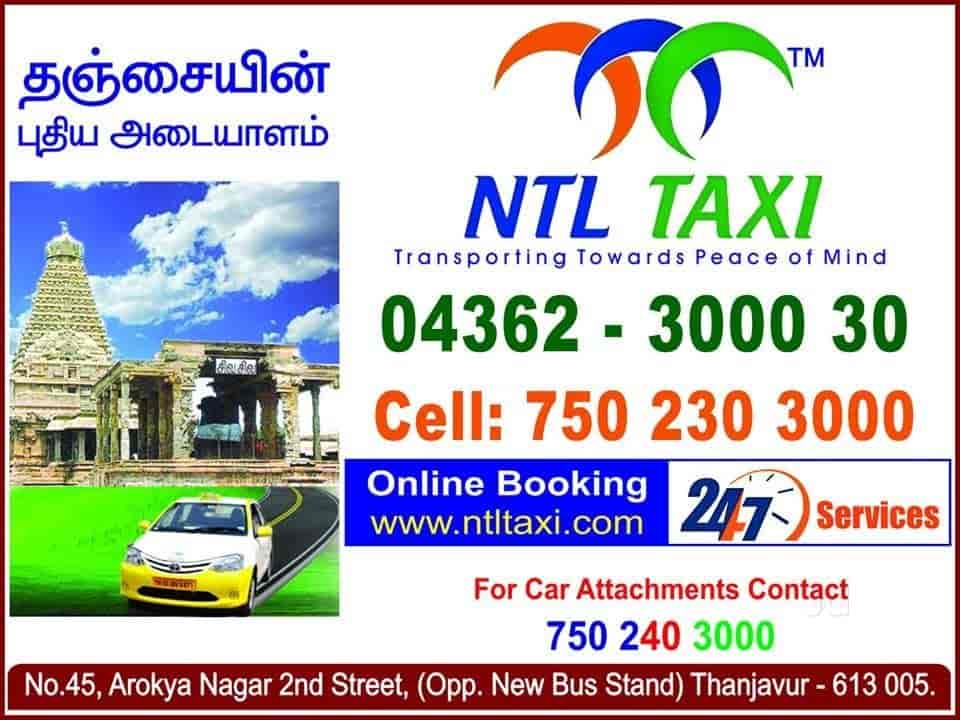 Ntl Call Taxi Tanjore Taxi Services In Thanjavur Justdial