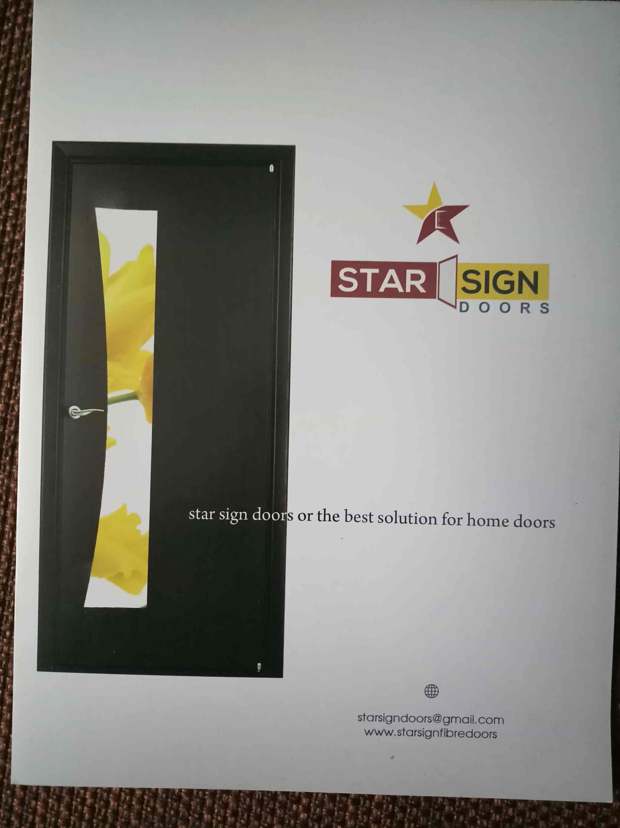 Star Sign Fiber Doors Thrissur Ho Pvc Door Dealers In Thrissur