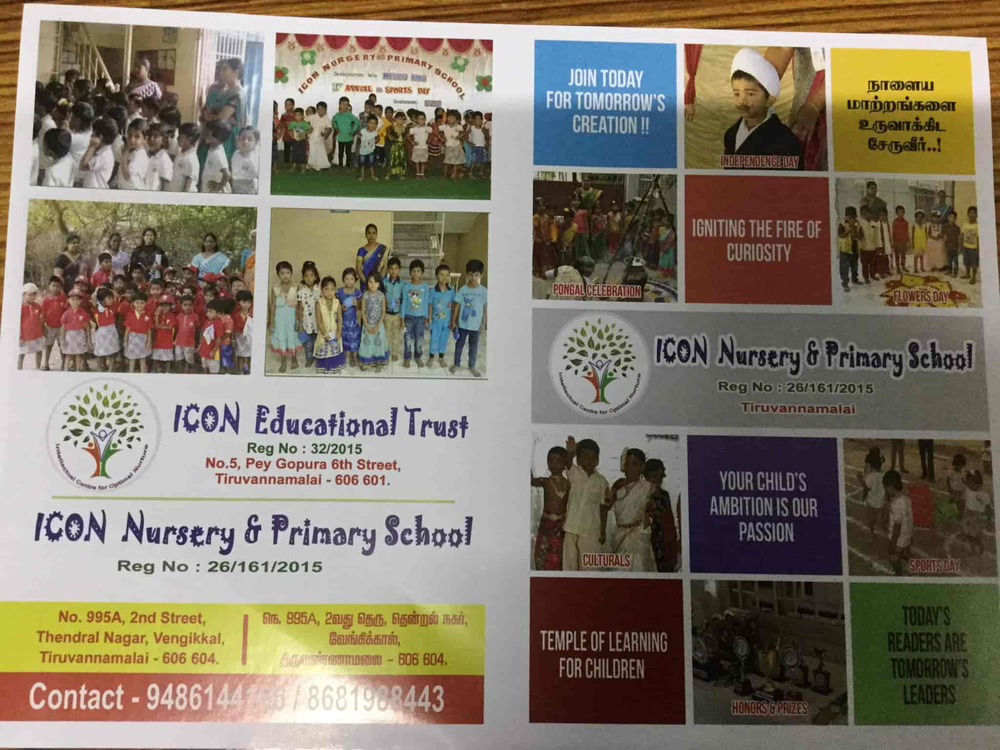nursery school brochure