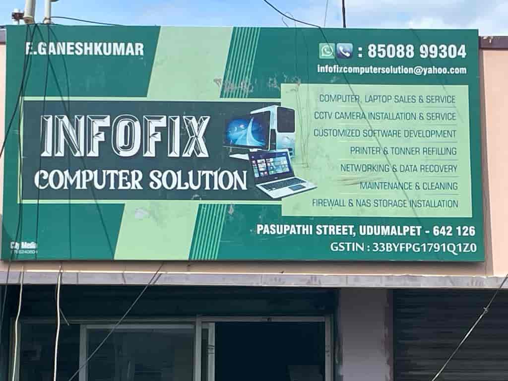 Infofix Computer Solution in Udamalpet Bazaar,Udumalpet - Best CCTV  Installation Services near me in Udumalpet - Justdial