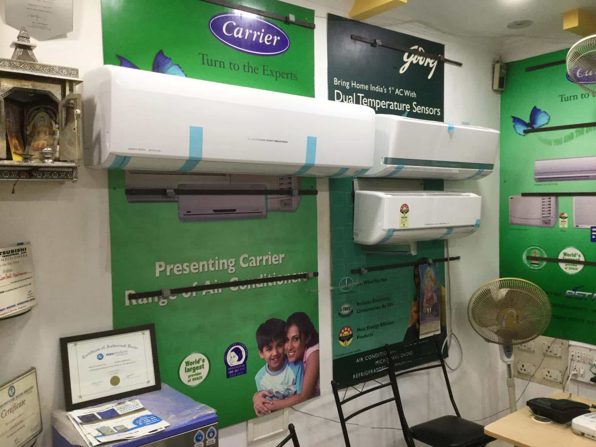 Comfort Applinces in Sayaji Ganj,Vadodara - Best Carrier-AC Dealers in  Vadodara - Justdial