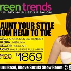 Green Trends Unisex Hair Style Salon Kanuru Beauty Spas In Vijayawada Justdial