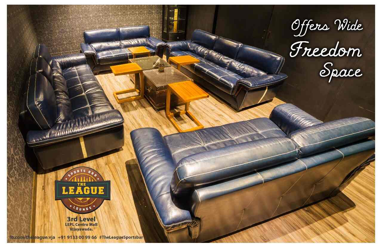 The League Sports Bar Labbipet Vijayawada Chinese South