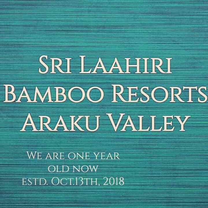 Sri Laahiri Bamboo Resorts Araku Cottages On Hire In