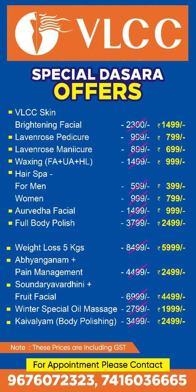 VLCC Salon Price List Packages Updated In March 2023 41 OFF