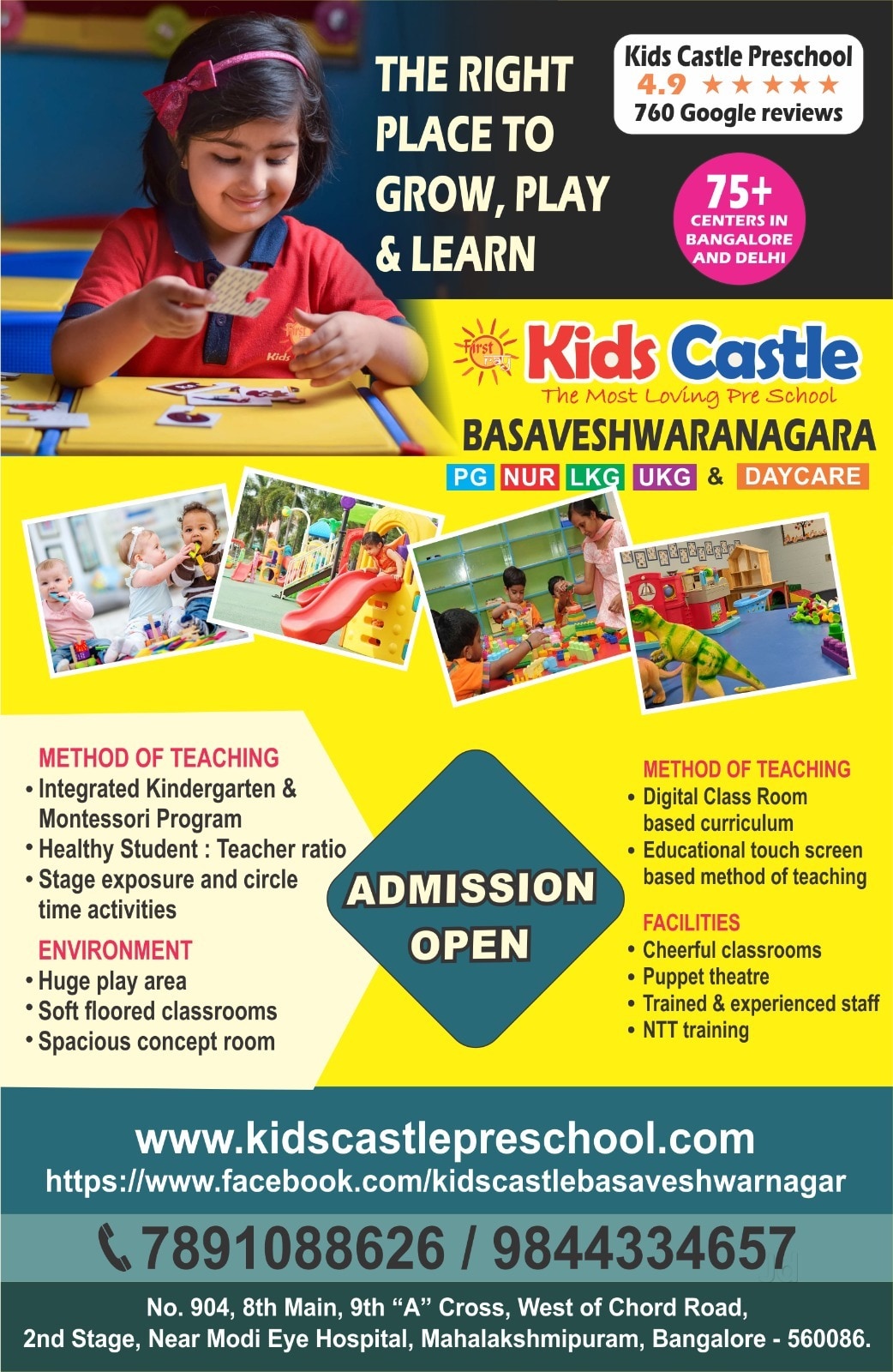 Kids Castle Pre-School - Basaveshwara nagar