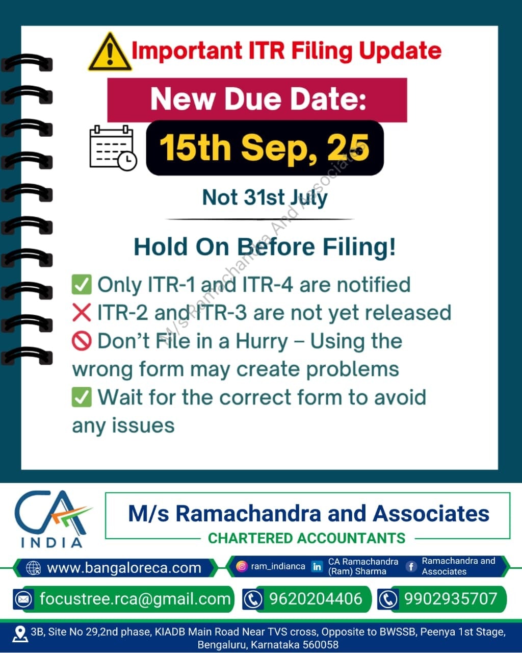 Ramachandra And Associates in Peenya,Bangalore - Best GST Registration  Consultants near me in Bangalore - Justdial