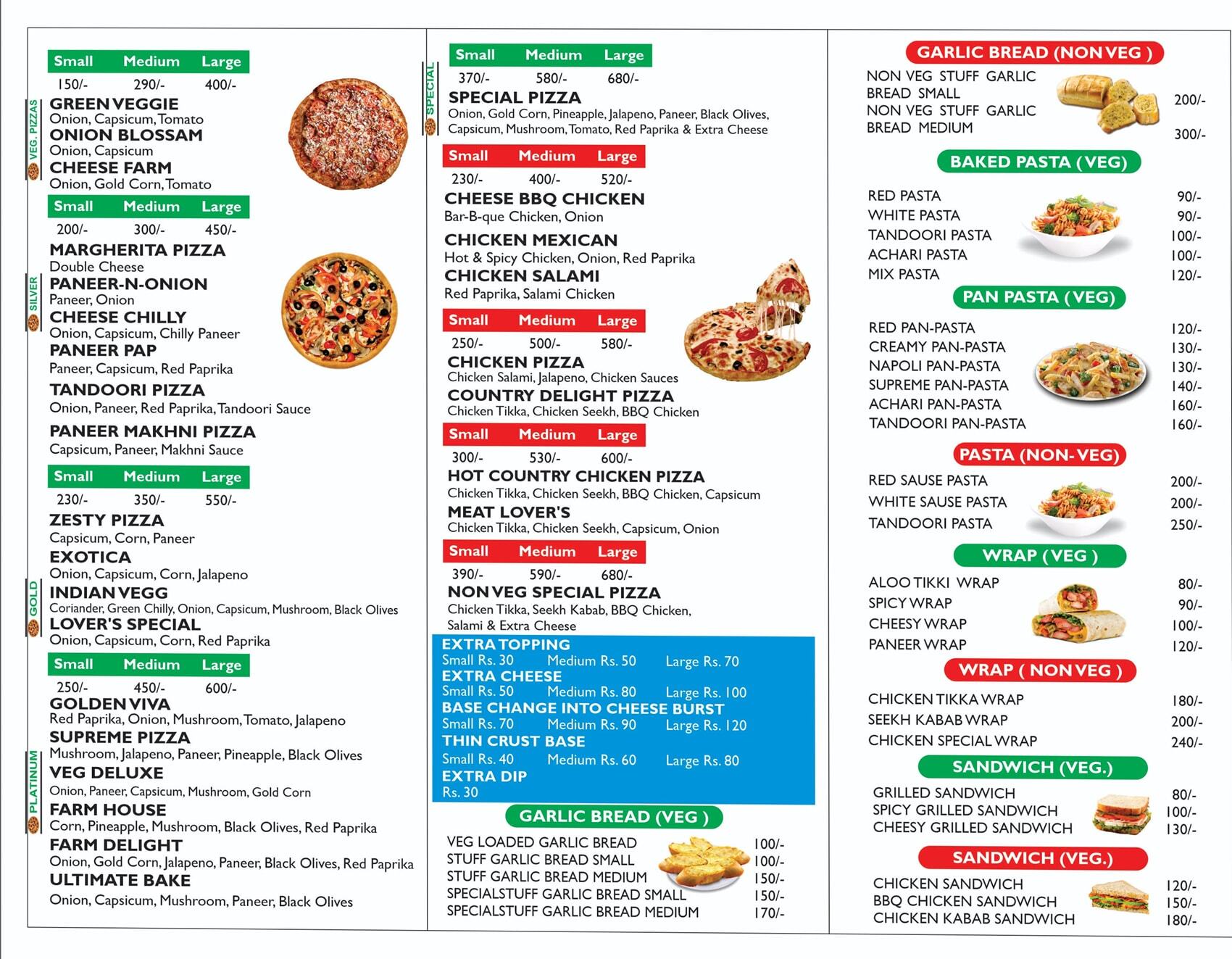 Perfect Pizza in Matkhera,Bilaspur-uttar Pradesh - Best Fast Food