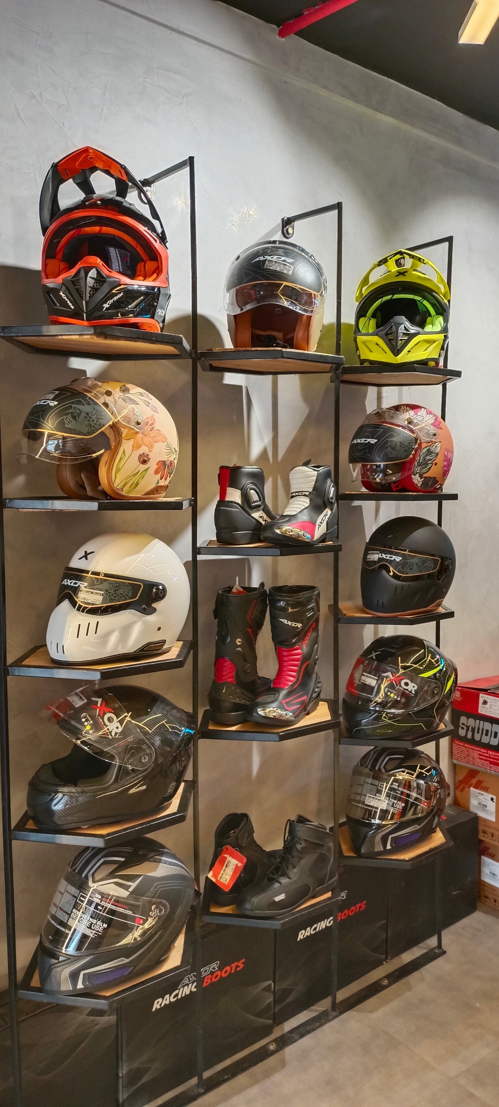 black panther helmet motorcycle Helmet/Mask TITAN PRO Accessories Color:Black/White/Orange Best Budget Hiking Boots Measures about 12