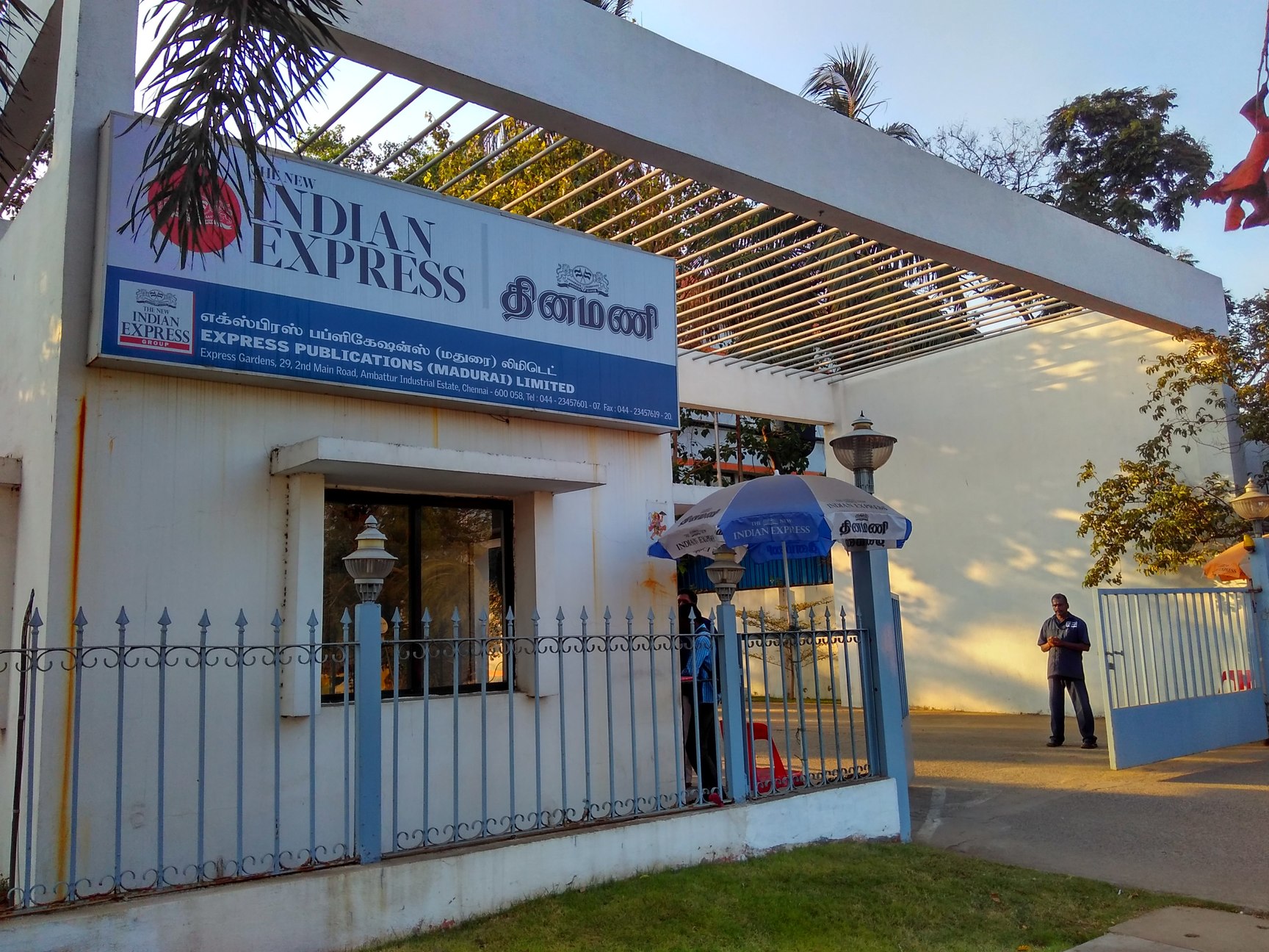 The New Indian Express office