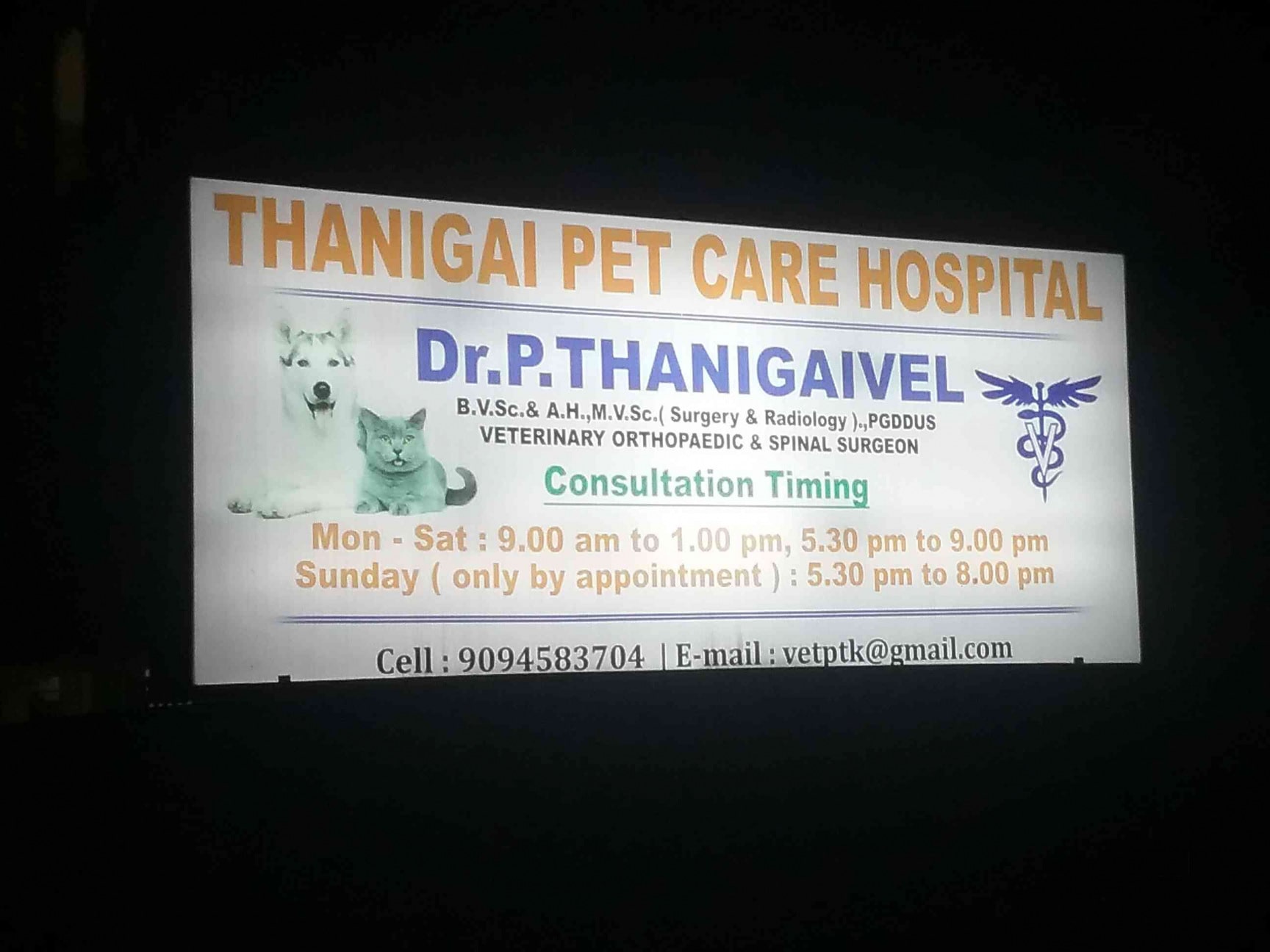 Discount thanigai pet care hospital Factory Sale