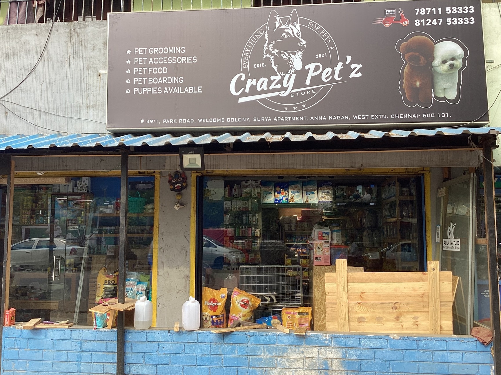 Crazy Petz Store in Anna Nagar West Chennai Best Pet Shops near me in Chennai Justdial